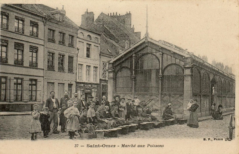 (c)- La halle aux poissons