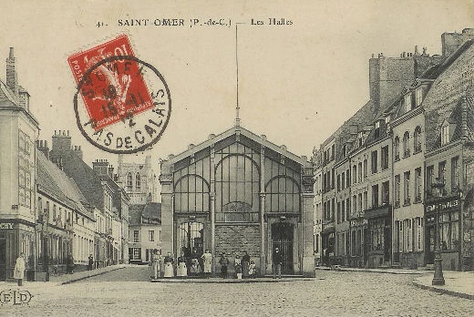 (a)- Les halles