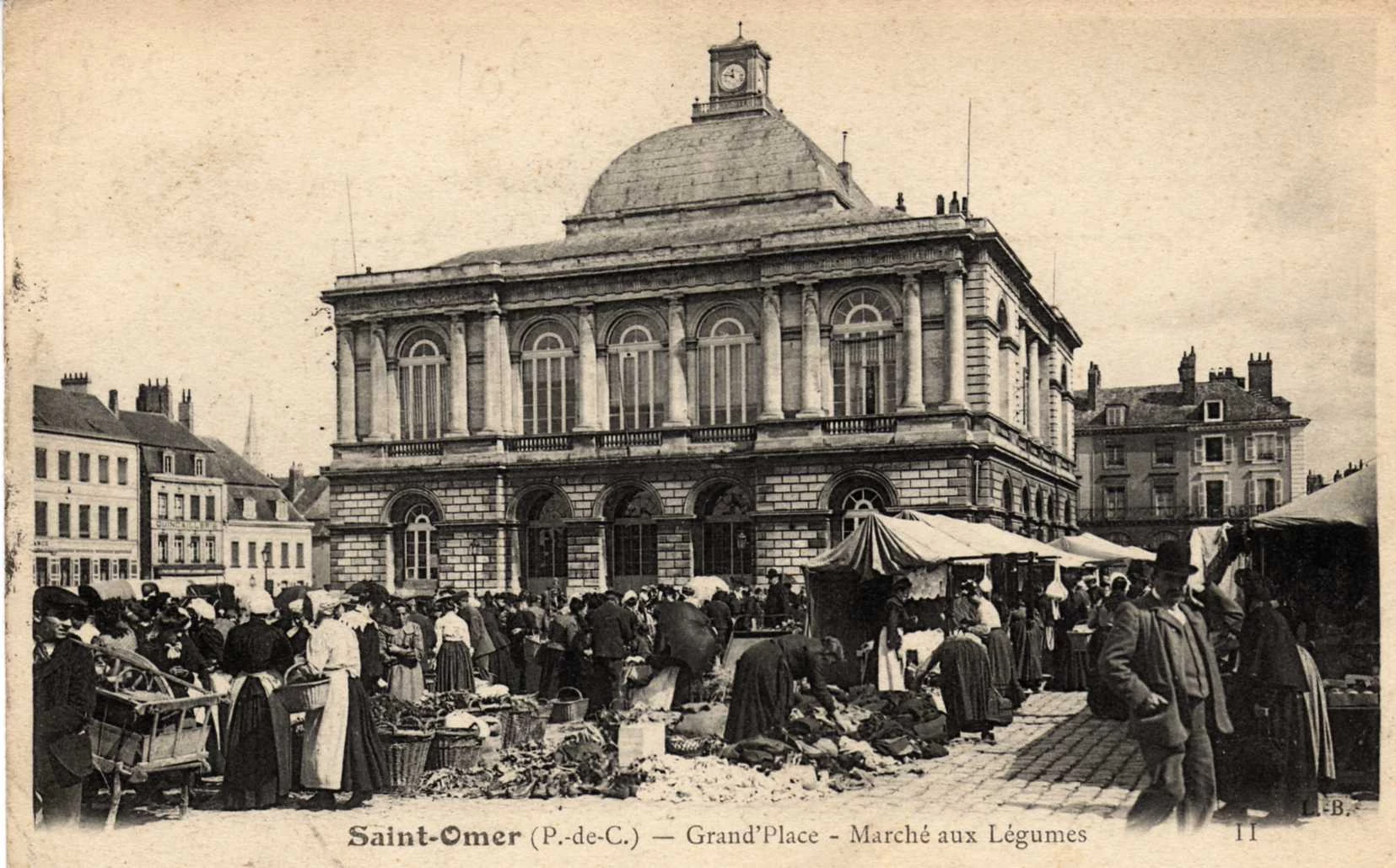(n)- Le marché aux légumes